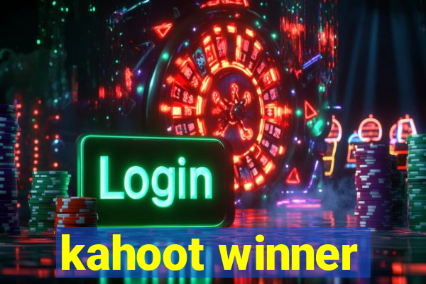 kahoot winner